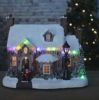 Christmas Village Scene