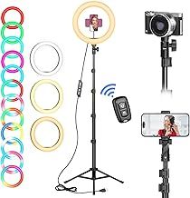 Ring Light With Tripod Stand & Phone Holder