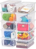 Plastic Storage Box With Lid