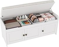 Shoe Bench Storage With Seat