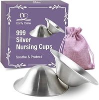 Silver Nipple Shields For Breastfeeding