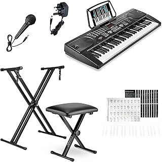 Keyboard Stand and Stool Set