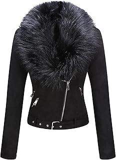 Faux Leather Jacket Women
