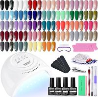 Gel Nail Polish Set With Lamp Starter Kit
