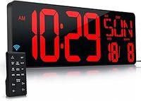 Digital Clock Wall