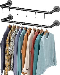 Wall Mounted Clothes Rail
