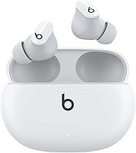 Beats Studio Buds – True Wireless Noise Cancelling Earbuds – IPX4 rating, Sweat Resistant Earphones, Compatible with Apple & Android, Class 1 Bluetooth, Built-in Microphone – White