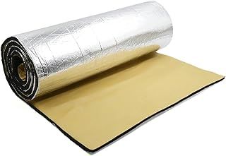 Lifemaison Insulation Deadener Mat 50cmx200cm Roll 10mm Car Sound Heat Insulation Cotton Sound-proofing Deadening Insulations Foam Mat Acoustic Panel