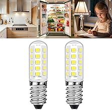 Ugvmn E14 LED Cooker Hood Bulbs, SES Fridge Bulb 3W (40W Halogen), Cool White 6000K, Small Edison Screw Lamps for Home Lighting/Refrigerator/Cooker Hood/Salt Lamp/Lava Lamp, Non-Dimmable, Pack of 2