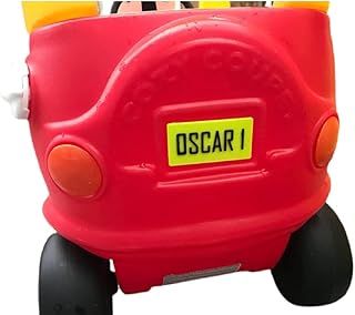 3D Printed personalised Number Plate for COZY COUPE CAR