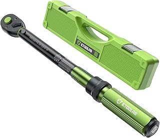 ETOOLAB 1/2 Drive Click Torque Wrench Dual-Range【20-230Nm/10-170lbf-ft】±3% Precision, 72 Tooth Dual-Direction Adjustable Torque Wrench for Bicycle, Moto and Car Maintenance
