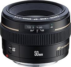 Canon EF 50 mm-f/1.4 USM Lens (Renewed)