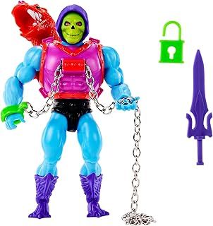 Masters of the Universe Origins Action Figure with Accessories, Deluxe Dragon Blast Skeletor 5.5 Inch, MOTU Collectible, HKM88