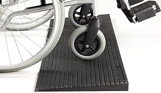 The Ramp People Rubber Threshold Ramp 4mm - 100mm (3cm / 1.18") - Wheelchair and Scooter Step Ramp and Doorway Ramp