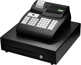 COUNTLAB 3 Cash Register Till | 16 DEPTS | Full Size Drawer | Text Non-EDITABLE |, BLACK