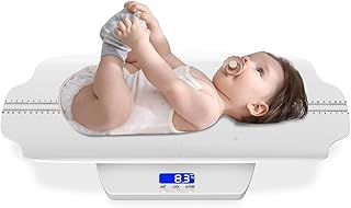 Baby Scales with Detachable Tray, 100KG/220lb Baby Weighing Scales, LCD Display Pet Scales with 3 Weighing Modes(kg/oz/lb), Digital Cat Scales, Dog Scales for Large Dogs,Cat,Adult