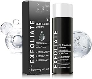 2% BHA Liquid Exfoliant Serum - Mild Face Peel, Fights Enlarged Pores