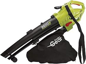 Leaf Blower Vacuum & Shredder Mulcher, Electric 3 in 1, Variable Speed with Large 45L Capacity Collection Bag, 10:1 Shredding Ratio, 10m Cable, 3500W
