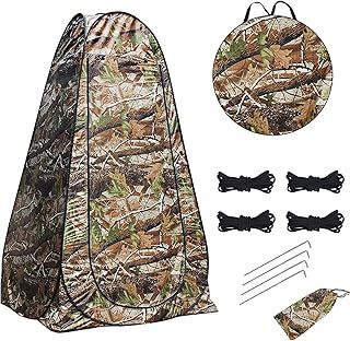 Crystals Portable Instant Pop Up Privacy Tent, Toilet Tent for Camping Toilet or Portable Loo, Lightweight Pop Up Toilet Tent for Camping Beach, Caravan Picnic Fishing & Festivals Holidays
