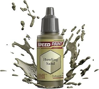 The Army Painter Speedpaint Howling Sand 2.0, Single Acrylic Paint 18ml One-coat Painting Soloution For Fantasy Tabletop Miniatures Like Warhammer 40k and Dungeons And Dragons Figures