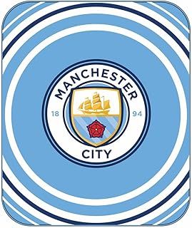 Man City Pulse Fleece Blanket, Blue