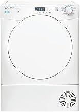 Candy Smart CSEC8LF 8Kg Capacity Freestanding Condenser Tumble Dyer, Sensor Dry, Smart enabled, 14 Programmes, White