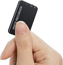 128GB Voice Recorder, 1536Kbps Wevoor Voice Activated Recorder with 30Hrs Recording Time and Noise Reduction, Digital Recorder for Lecture Interview Meeting Class