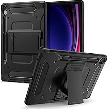 Spigen Tough Armor Pro Case Compatible with Samsung Galaxy Tab S9 (2023) - Black