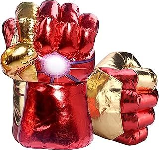 Kids Hero Toys Gloves Gift - Steel Man Hands Gloves Costumes Fists Boys Girls Gloves Kid Fancy Dress Costume Cosplay Games Toy for Children Teenagers Christmas Halloween Birthday Present (1 Pair)