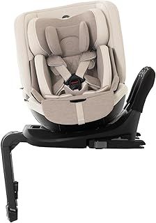 Silver Cross - Motion All Size 2 360 Car Seat - Newborn to 12 years - Isofix Car seat - 5 Point Safety Harness - 360 Rotation - Almond