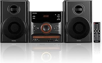 RCD-250BT All in One Compact Micro Hifi CD Player, Mini stereo, DVD player, Karaoke function, Remote Control, Wireless Playback, FM Radio, USB MP3 Playback, 40W RMS Output