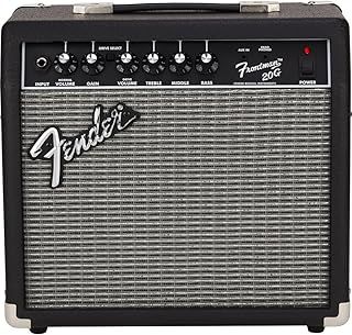 Fender Frontman 20G Guitar Amplifier, 20W, with Classic Fender Styling and Headphone Jack for Silent Practice