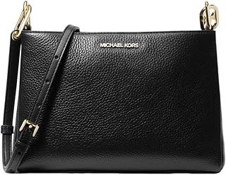 Michael Kors Trisha Leather Medium Triple Compartment Crossbody