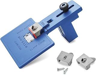Rockler Corner Key Dowel Jig – Premium Doweling Jig For Decorative Mitered Joints – Dowel Hole Jig w/Molded Reference Lines - Woodworking Jigs Includes 1/8'', 1/4'', 3/8'' Drill Guide– Dowel Tool Kit