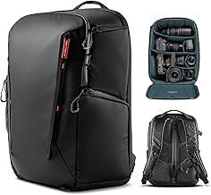 PGYTECH OneMo Lite Camera Backpack 22L Waterproof Professional Photography Backpack Bag compatible with DJI Mini 3 PRO/AVATA/FPV/MAVIC/DSLR/SLR Mirrorless Cameras (Twilight Black)