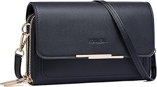 Small Crossbody Phone Bag for Women,PU Leather Mobile Phone Bags Card Holder Purse and Handbags,Shoulder Bag with Adjustable Strap