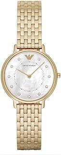 Emporio Armani Watch for Women, Two-Hand, Stainless Steel Watch, 32mm case size