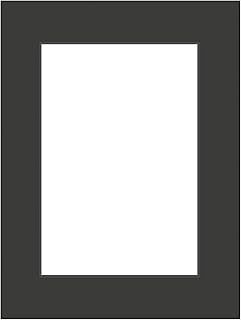 DEHA Picture Mount Black A1, 59.4x84.1cm to fit Image Size A2, 42x59.4cm, Acid-Free Protective Photo Mount - Black