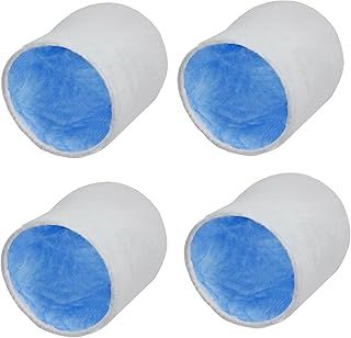 SPARES2GO Air Filter compatible with Nuaire Drimaster Eco Heat Link HCS G3 2000 2001 Top Hat 775631 (Pack of 4)