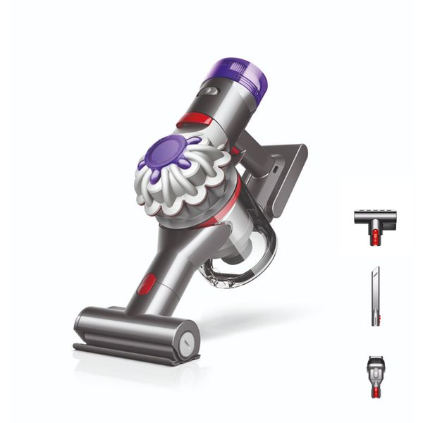 Dyson Car+Boat handheld vacuum cleaner, 115 AW, 50min, deep cleaning on the go (Silver)