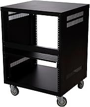Stage Legend SL-438 12U Server Rack - Premium Floor Data Cabinet with Wheels - Network Rack + Bonus 12U Shelf for Computer/Servers/Com