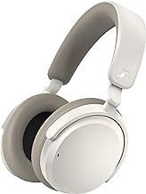 Sennheiser ACCENTUM Over Ear Wireless Bluetooth Headphones - 50-Hour Battery Life, Audio, Hybrid Noise Cancelling (ANC), All-Day Comfort and Clear Voice Pick-up for Calls, White