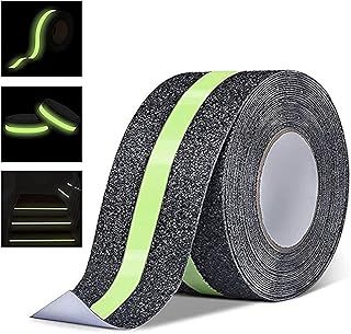 10m x 5cm Anti-Slip Grip Tape, Glowing in Dark Non Slip Adhesive Stair Treads High Traction Safety Grit Tape for Stairs Steps Decking Indoor Outdoor