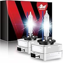 WinPower D3S 35W Xenon Headlight Bulb 12V Car HID Discharge Lamp 8000K Cool Blue X-treme Replacement Kit, 1 Pair