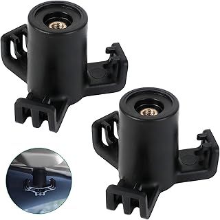 ShiSheng Car Boot Hooks, Pack of 2, ABS Car Storage Hooks, Boot Bag Hooks, Car Luggage Hooks, Boot Lid Hooks, Compatible with Tesla Model 3 (Black)