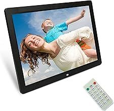 20 Inch New Digital Picture Frame 1440X900 IPS Screen Digital Photo Frame with Remote Control and Motion Sensor Adjustable Brightness Timing Power On Off Background Music Support