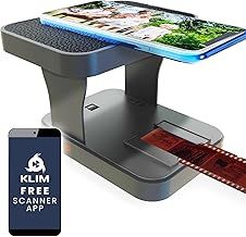 KLIM K2 Mobile 35mm Film Scanner - New - Slide & Negative Scanner, Color Film Kit - Best for Old Photos