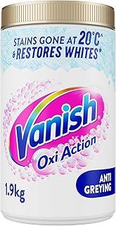Vanish Fabric Gold Oxi Action Powder Stain Remover Whites, 1.9 kg
