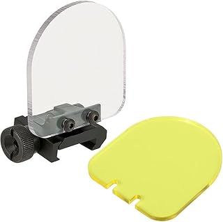 Airsoft Sight Scope Lens Protector Guard Red Dot Optic Holographic ACOG BB Shield Fits 20mm Weaver Picatinny Rail
