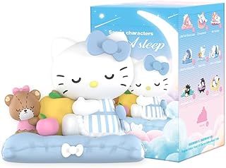 POP MART Sanrio characters Fall Asleep Series 1Box 2.5 inches Articulated Character Premium Design gifts for women Fan-Favorite blind box Collectible Toy Art Toy Action Figure